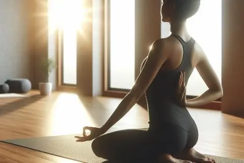 yoga retreat meditation in rishikesh photo